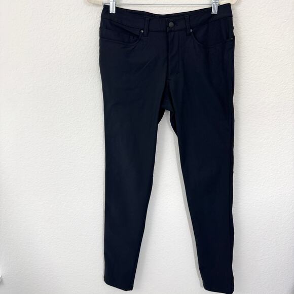 Lululemon Mens ABC Slim Fit Pant Size 30 Style M5AD5S Warpstreme Commute Black - Picture 1 of 8